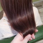 縮毛を矯正する